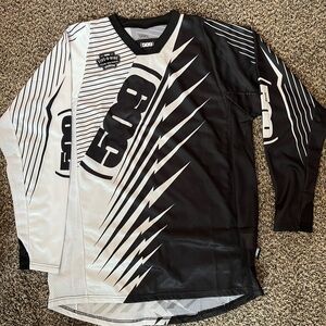 509 Black and White Long Sleeve Jersey